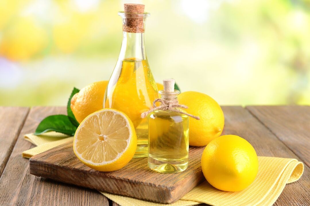 Lemon ether - the main ingredient for whitening facial skin