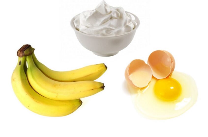 Egg Banana Mask Suitable for All Skin Types