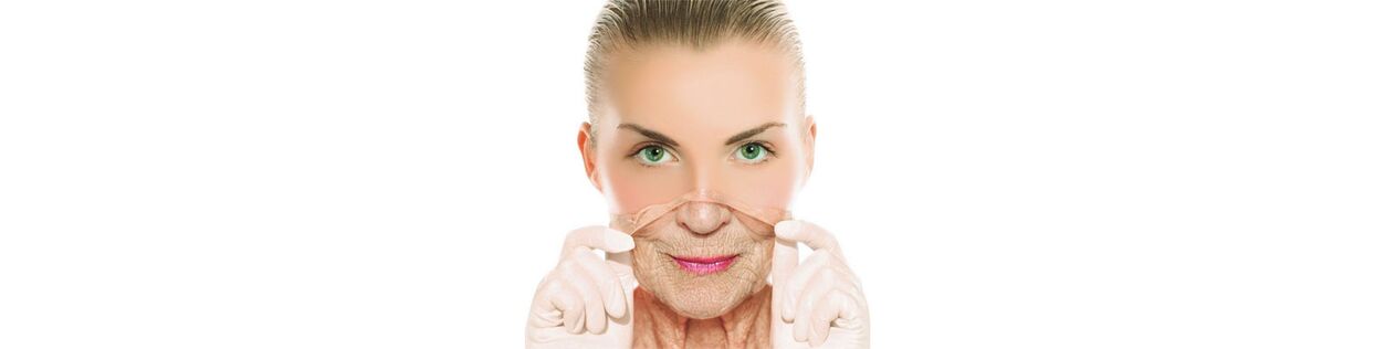 Rejuvenation process of facial and body skin