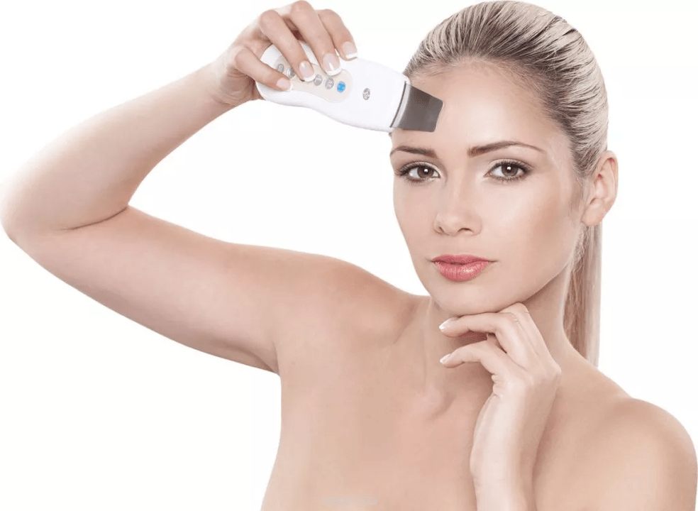 Ultrasonic instrument for skin rejuvenation